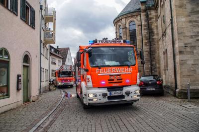 Stuttgart: Brand in Kirchenkueche